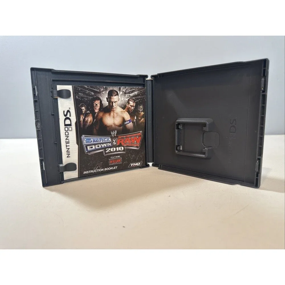 Wwe Smackdown Vs Raw 2010 - Nintendo DS Case And Booklet Only No Game